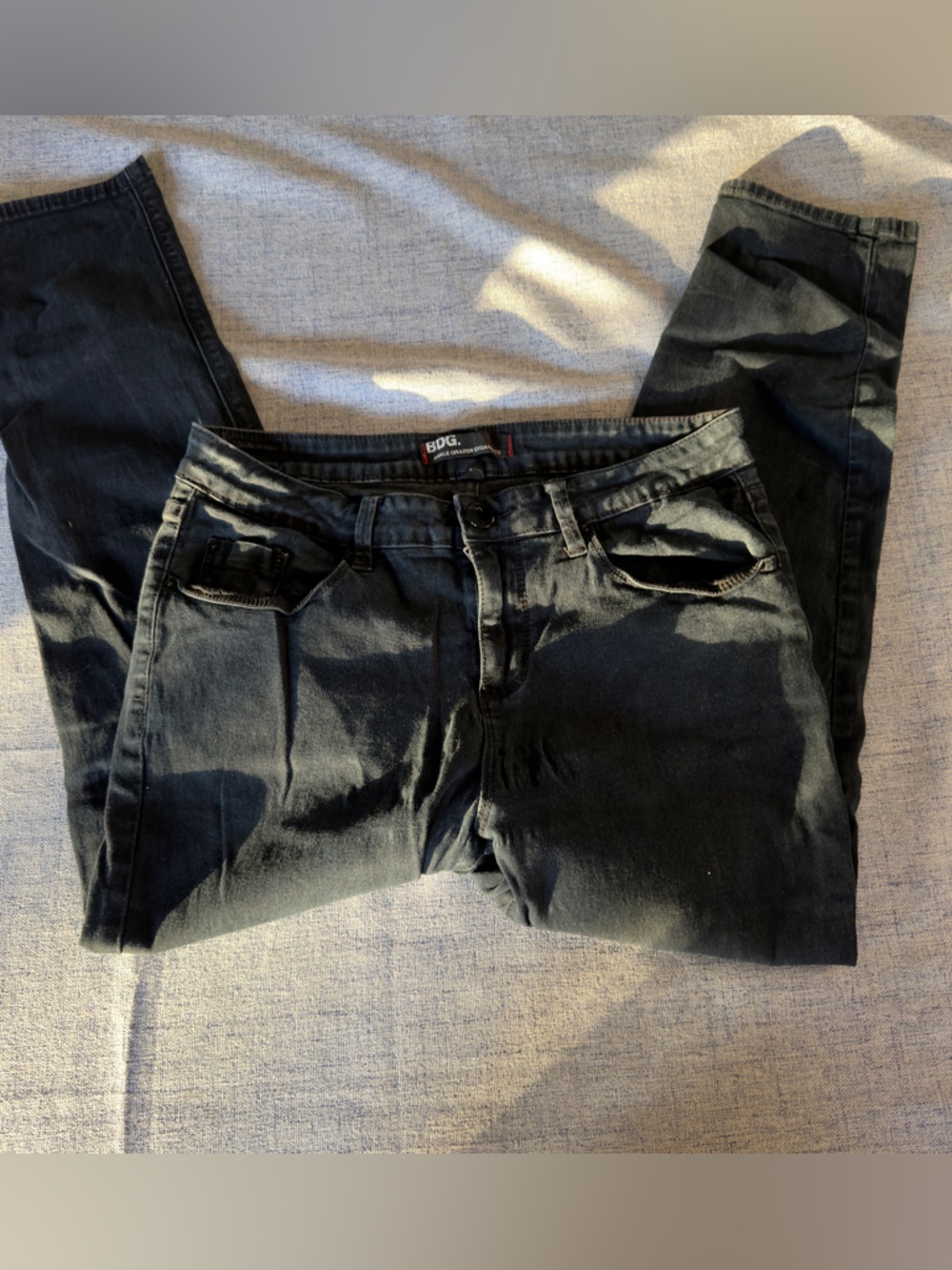 BDG Black High-Rise Skinny Jeans